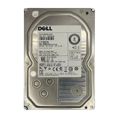MY58D-RFB Dell 3TB 7200RPM SAS 6Gb/s 3.5-Inch 64MB Cache Hard Drive