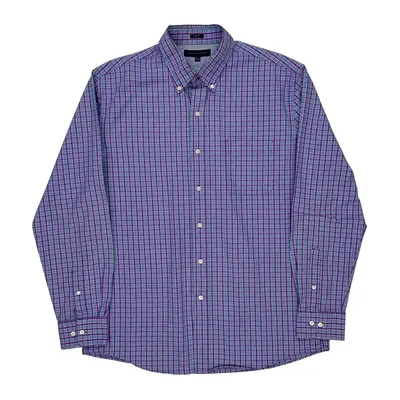 Tommy Hilfiger Checked Shirt - Large Multicoloured Cotton