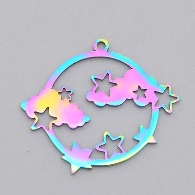 Ion Plating(IP) 201 Stainless Steel Pendants