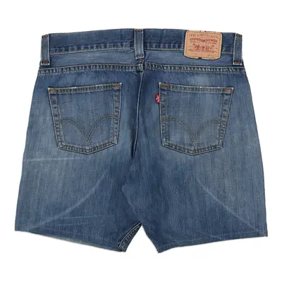 506 Levis Denim Shorts - 36W 7L Blue Cotton