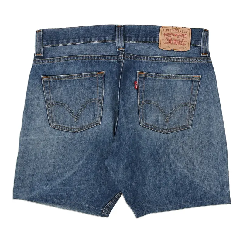 506 Levis Denim Shorts - 36W 7L Blue Cotton