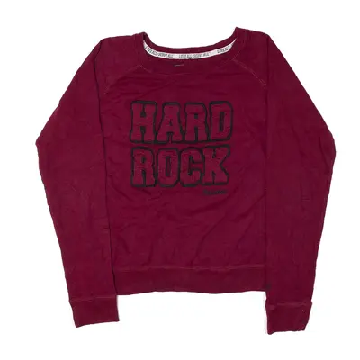 HARD ROCK CAFE Orlando - All is One Sweatshirt Maroon Womens XL