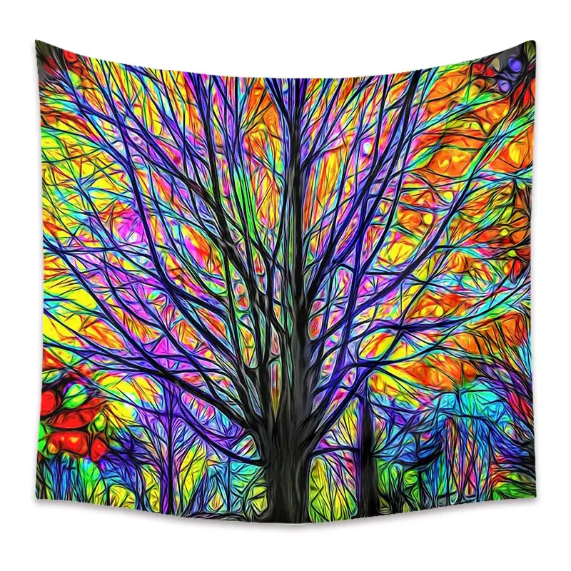 Boho Room Decor Background Cloth Tapestry | Color: ZJ6251 | Size: 130x150CM