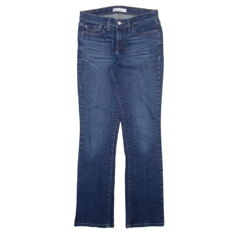 LEVI'S 505 Womens Jeans Blue Regular Straight W28 L30