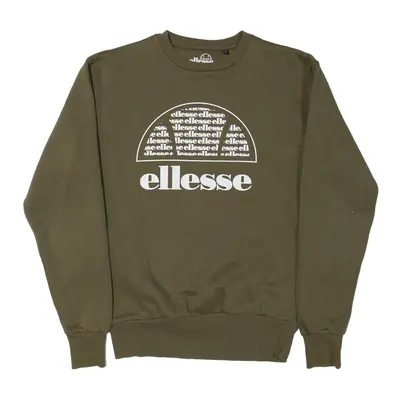 ELLESSE Sweatshirt Green Mens S