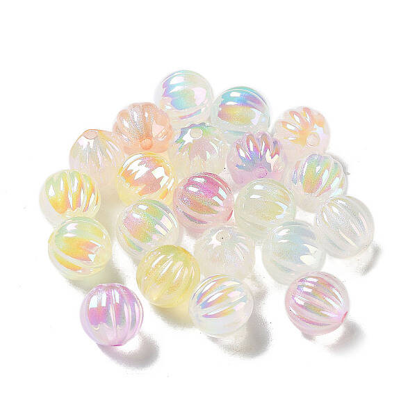 UV Plating Transparent Acrylic Beads