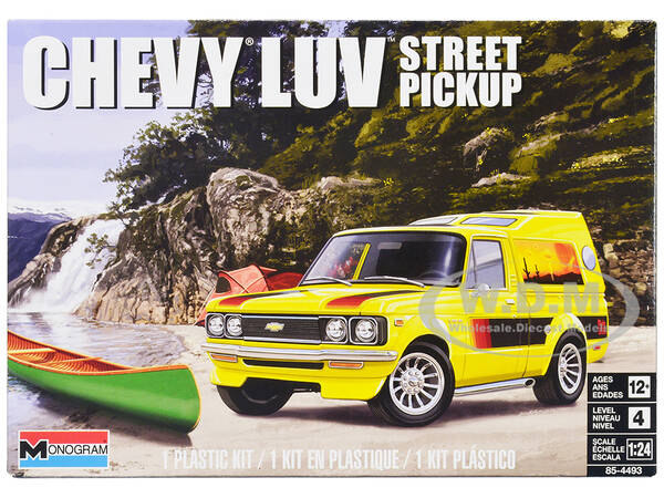 Level 4 Model Kit Chevrolet LUV Street Pickup Truck \