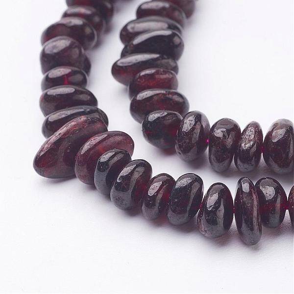 Natural Garnet Beads Strands