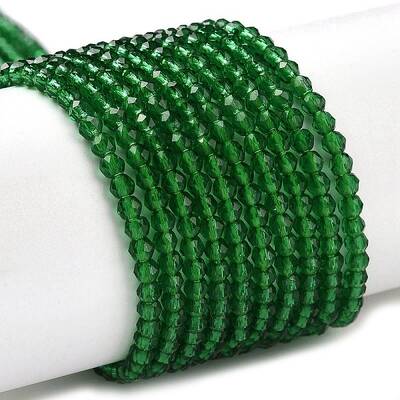 Transparent Glass Beads Strands