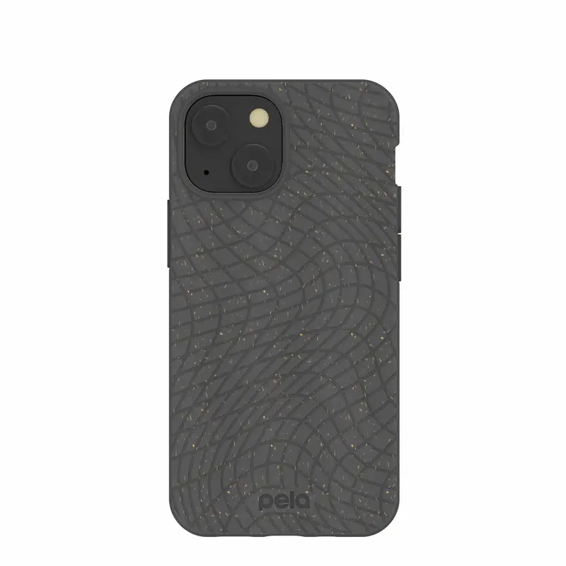 Black Mesh Flex iPhone 13 Mini Case