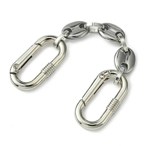 304 Stainless Steel Oval Link Bag Extender Chains