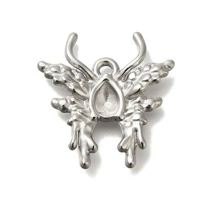 304 Stainless Steel Cabochon Settings for Enamel