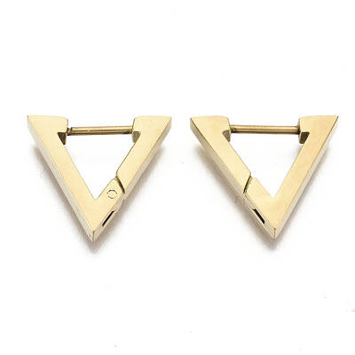 304 Stainless Steel Huggie Hoop Earrings