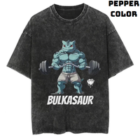 Bulkasaur Vintage Tee, Bulbasaur T-Shirt, Pokemon Tee, Anime Shirt, Animation Graphic Tees, Gym Shirt, Unisex T-Shirt, Gift F...