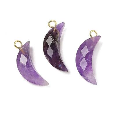 Natural Amethyst Pendants