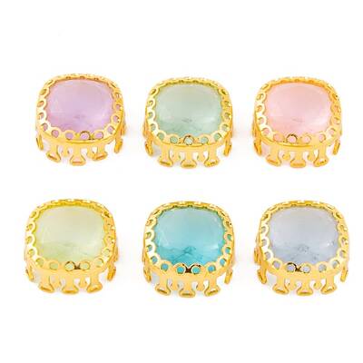 Square Sew on Rhinestone