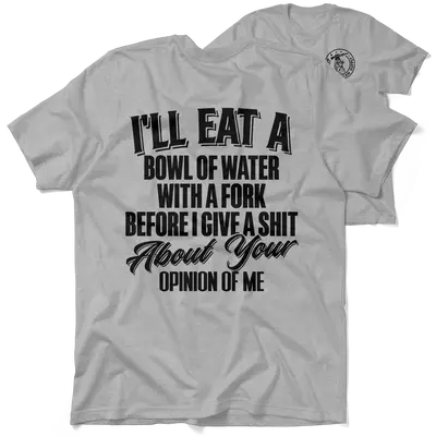 Opinion Of Me - Heather Gray T-Shirt