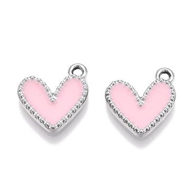 Rack Plating Alloy Enamel Charms