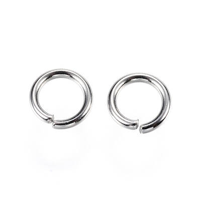 Tarnish Resistant 304 Stainless Steel Open Jump Rings