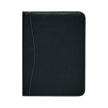 50 Promotional Executive Stitched PVC Standard Size Padfolio - ...