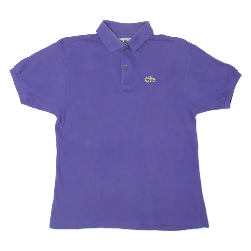 LACOSTE Boys Polo Shirt Purple M