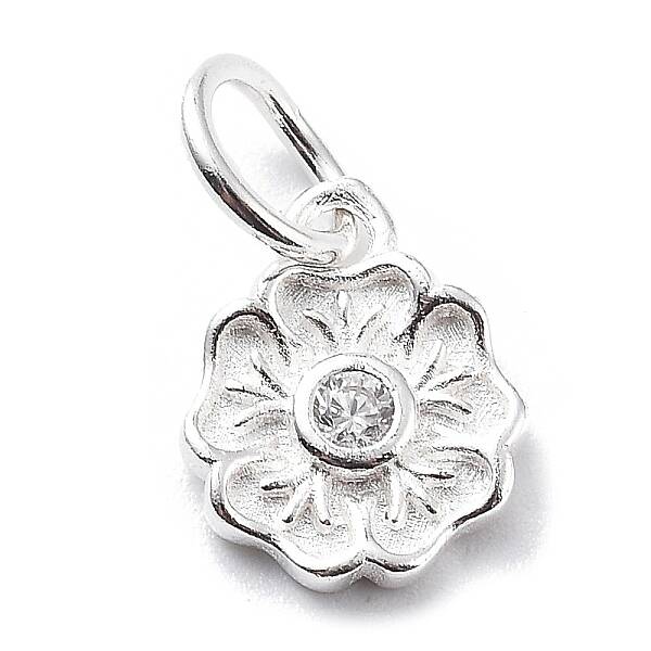 925 Sterling Silver Cubic Zirconia Pendants