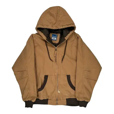 Rk Brand Jacket - 2XL Brown Cotton Blend | Size: xx-large