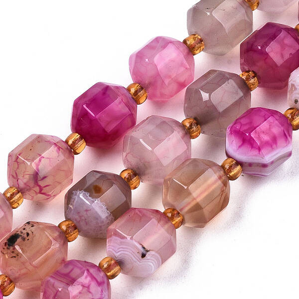 Natural Agate Beads Strands