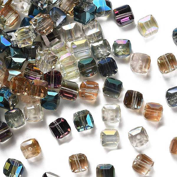 Electorplated Glass Beads