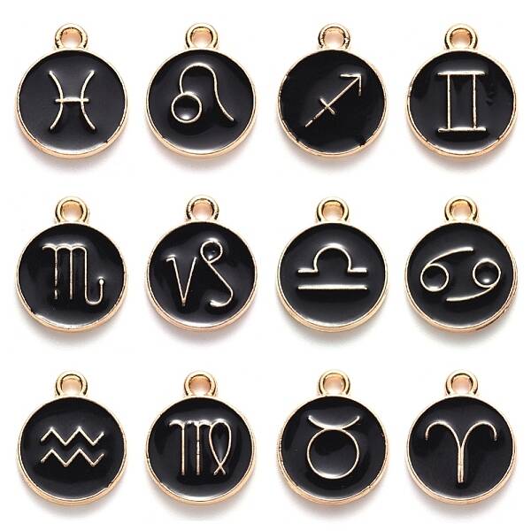 Alloy Enamel Pendants