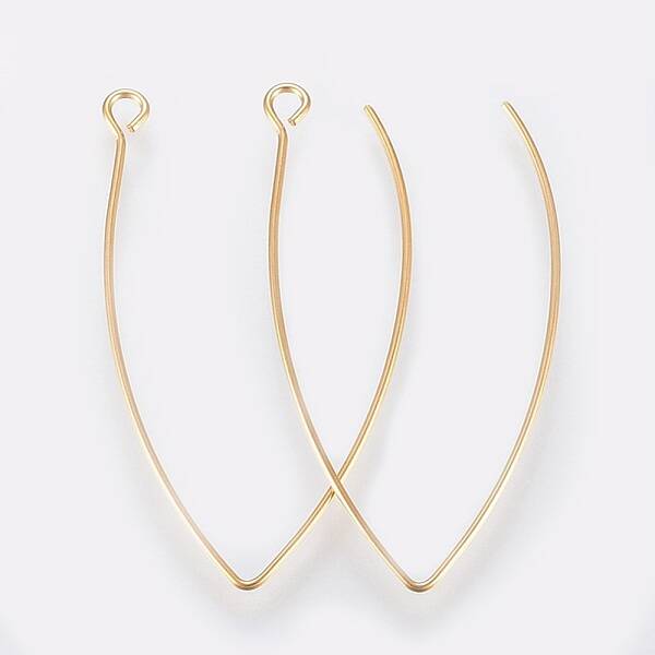 Ion Plating(IP) 304 Stainless Steel Earring Hooks