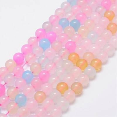 Natural Chalcedony Beads Strands
