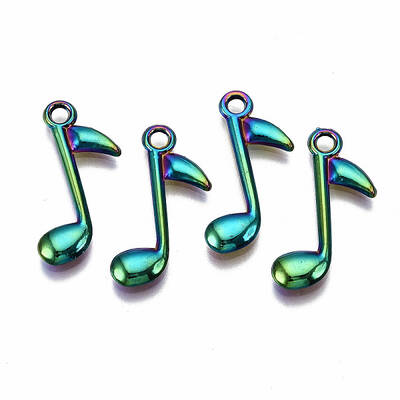 Rainbow Color Alloy Pendants