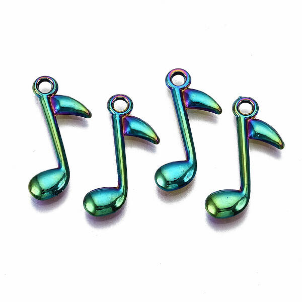 Rainbow Color Alloy Pendants