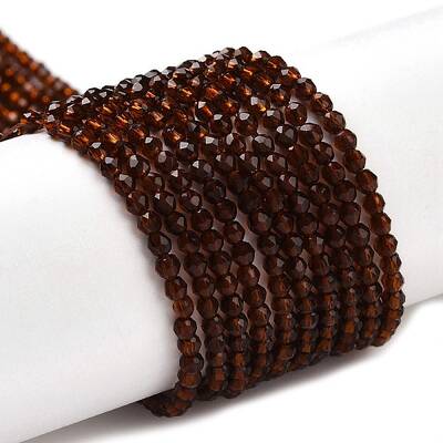 Transparent Glass Beads Strands