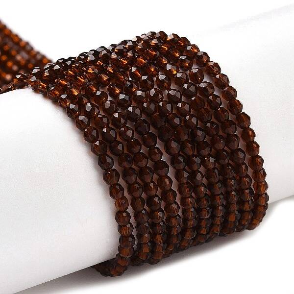 Transparent Glass Beads Strands