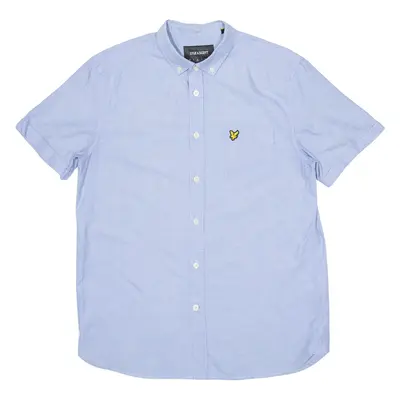 LYLE & SCOTT Mens Plain Shirt Blue M