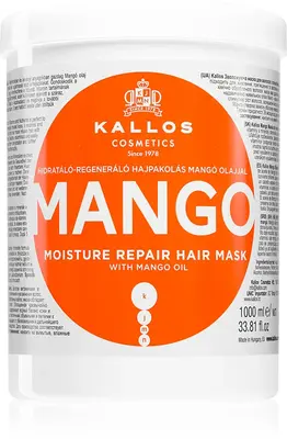 Kallos Hydrating mask with mango oil 1000ml