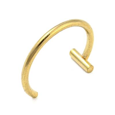 Ion Plating(IP) 304 Stainless Steel Lip Rings Piercing Jewelry