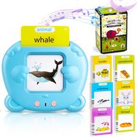 Talking Flash Cards for Toddler 1-6 Year Olds, Learning Montessori Toys with 224 Sight Words, Pocket Speech for Toddlers Ther...