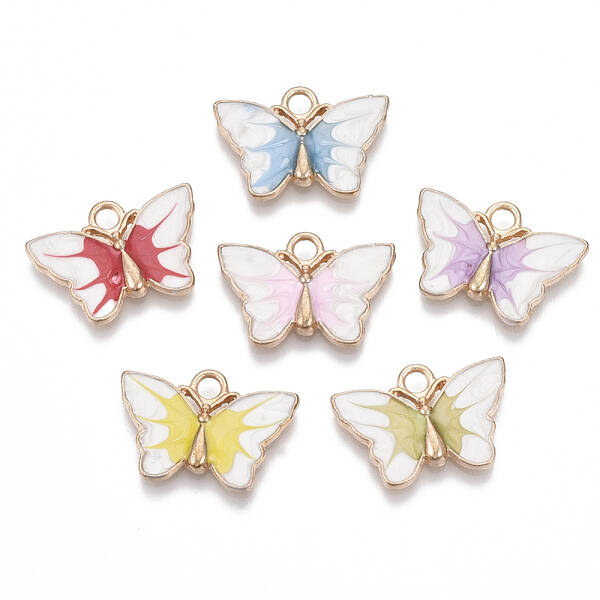 Alloy Enamel Pendants