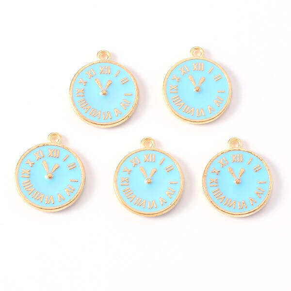 Alloy Enamel Pendants
