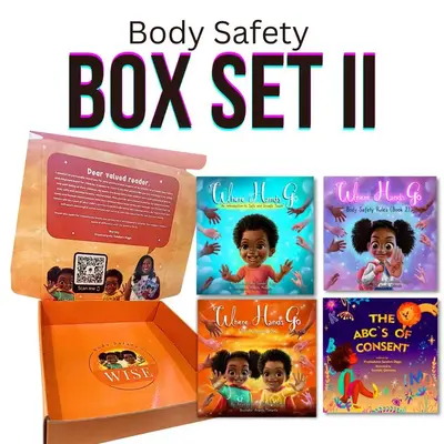 (Author Signed) Body Safety Wise Box Set II: Four Book Set - Children's Books About Body Safety