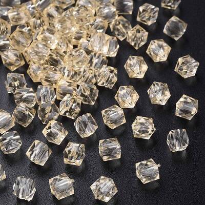Transparent Acrylic Beads