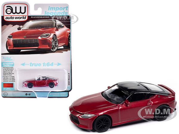 2023 Nissan Z Passion Red Metallic with Black Top \