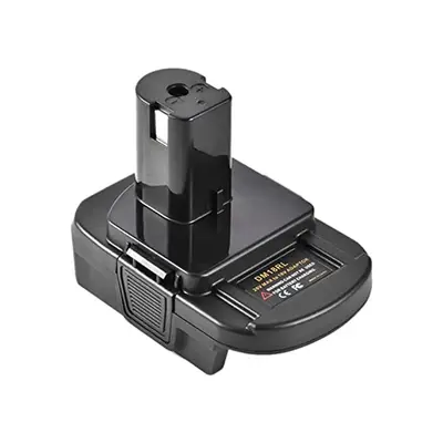 Battery Adapter, 20V/18V Lithium Ion Battery Converter, USB Port Battery Adapter For DeWalt Milwaukee Ryobi