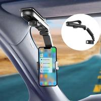 Rotatable Car Sun Visor Phone Holder, Car Phone Holder, Car Interior Accessories for Iphone 7 Inch Support Telephone, Cell Ph...