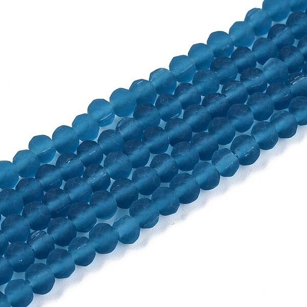 Transparent Glass Beads Strands