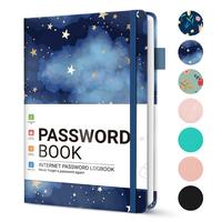 Password Keeper Book with Alphabetical Tabs，Small Password Books for Seniors, Password Notebook for Internet Website Addres...