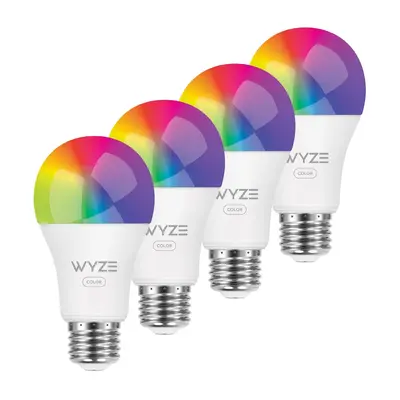 Wyze Bulb Color — Energy Efficient Smart Bulb, 16 Million Colors & Tunable White, Super Bright & Super Dimmable, Alexa & Go...